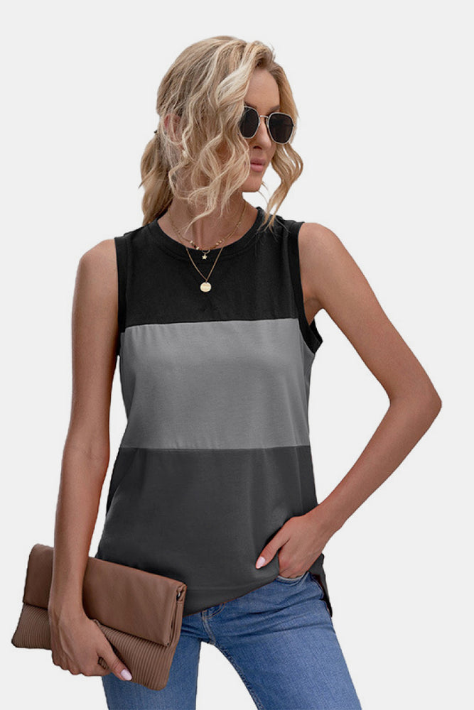 Color Block Tank Top - MiAmorDeluxe