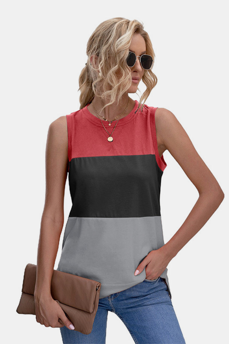 Color Block Tank Top - MiAmorDeluxe