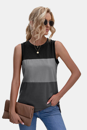 Color Block Tank Top - MiAmorDeluxe